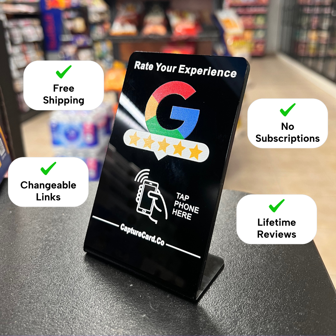 Google Review Stand