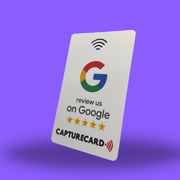 Capture Card - One Touch Google Reviews⚡️ – Capture Card Company