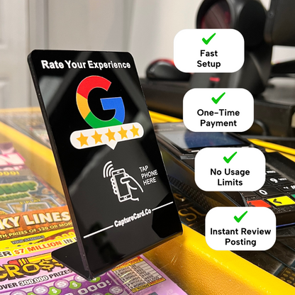 Google Review Stand